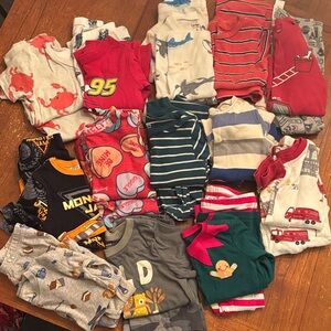 Assorted 4T Pajama Lot